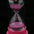 thumbnail image 3 of Temporizador de cristal de arena de de plástico para escritorio de oficina Color aleatorio , 15 tiempo de tiempo de tiempo de 15 minutos, 3 of 7
