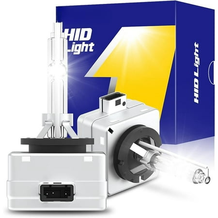 2024 Upgraded D3S D3R HID Headlight Bulb, 300% Brighter Lightness, 6000K White 66340 42403 42302 35W Xenon Headlight Bulbs, Super Bright D3S HID Bulbs Original Replacement, Easy installation-wpp