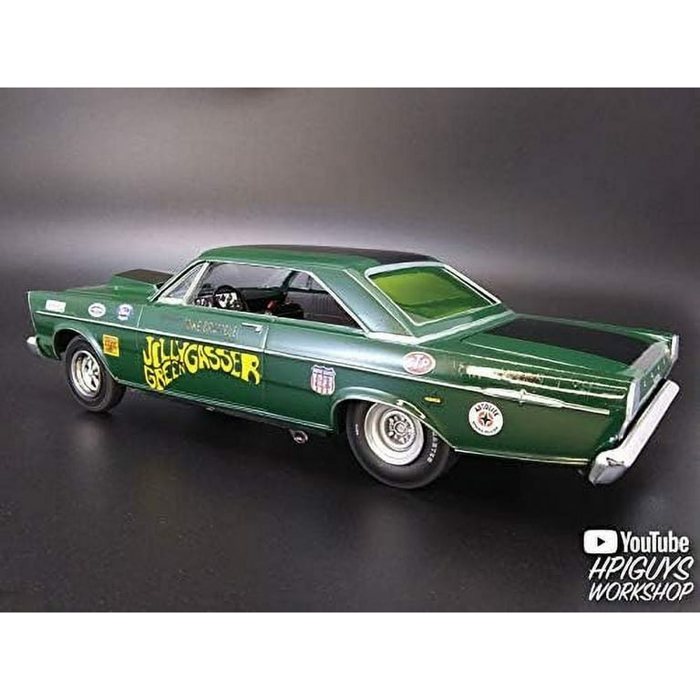 A.M.T 1965 Ford Galaxie Jolly Green Gasser Model Car Kit, 1/25