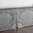 thumbnail image 3 of Ophelia Gray Platform Bed Skirt Full 15" Drop, 3 of 4