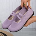 thumbnail image 6 of Wensltd Women Mary Jane Flats Elastic Band Round Toe Comfortable Walking Shoes, 6 of 9