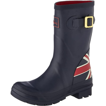 

Joules Womens Molly Welly Rain Boot 7 Union Jack