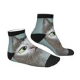 thumbnail image 6 of Salouo Funny Cat Pattern Unisex Middle Tube Socks,Middle-Finger Knee High Socks Over The Calf Tube Stocking Crew Stockings for Women and Men Tube Socks, 6 of 8