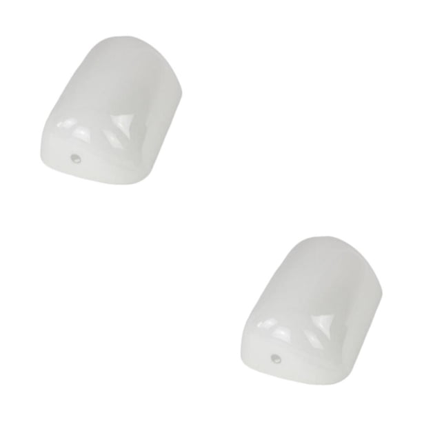 Injueey Lampshade Reading Home Decor Replacement Accessories Shade Desktop Blanco 2piezas