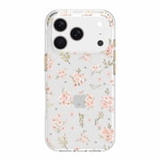 onn Pink Floral with Gems Phone Case for iPhone 17 Pro