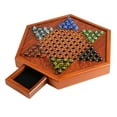 thumbnail image 5 of Traditional Board Game Chinese Checkers Chessboard Party Game Collection Set, 5 of 6