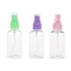thumbnail image 3 of Botella pulverizadora portátil recargable de plástico para perfume y maquillaje, transparente, vacía, atomizadores cosméticos, botellas de PET con bomba, 100 ml (color aleatorio), 3 of 8