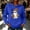 Blue, variant on Hoodie for Women Halloween Ghost Graphic Pullover Hooded Sweatshirts Fall Casual Long Sleeve Soft Fleece Hoody Jackets with Kangaroo Pocket Ladies' Halloween Party Costumes
