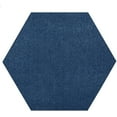 thumbnail image 1 of Furnish My Place DC Custom Rug - 10 ft. Hexagon, Royal Blue, Indoor Rug for Bedrooms, Hallways, Living Rooms, 1 of 12