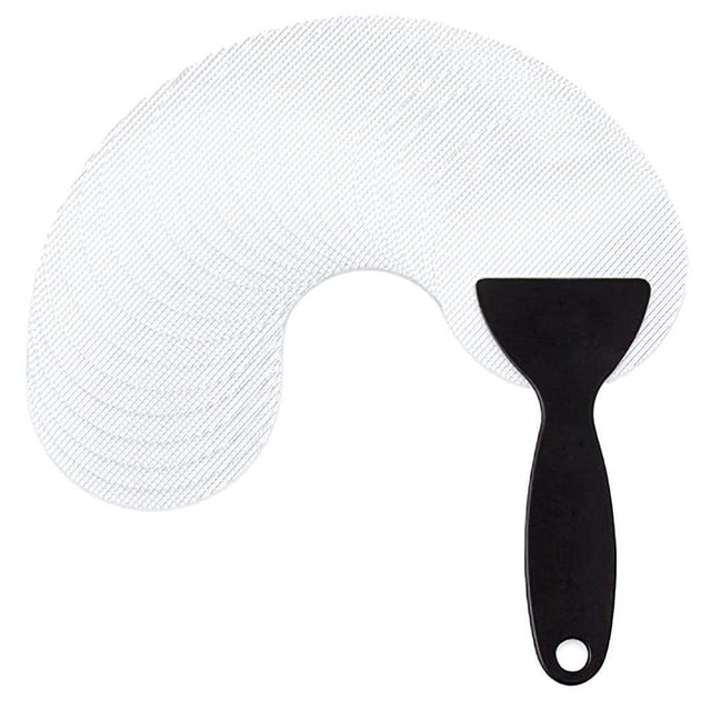 Injueey 20 piezas pegatina para bañera redonda transparente tira adhesiva antideslizante práctico agarre antideslizante pegatina de seguridad Juegos de accesorios de baño