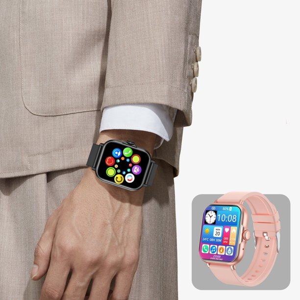 Teissuly Smart Watch Multiple Motion Modes Remote Control Photography Full Screen Fitness Watch For Android And IOS For Men Women Teissuly WER202312141431