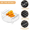thumbnail image 4 of Accesorio de rejilla de doble capa con 5 brochetas para freidoras de aire, 4 of 8