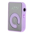 thumbnail image 2 of El reproductor de música MP3 USB con clip de espejo de moda admite tarjeta 8GBTF para ejercicio Púrpura, 2 of 8