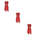 thumbnail image 2 of Dalazy Couvre-Chef Vintage à la Mode en Polyester pour Femmes - Se Démarquer Facilement dans la Foule Bandeaux Vintage 142K Petit Point Rouge 3ensemble, 2 of 6