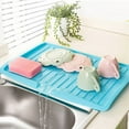 thumbnail image 5 of Hariumiu Kitchen Dish Drain Board Drying Rack Save Space Draining Spot Plastic Universal Dish Drain Board for Home, 17.60 x 12.17", 5 of 8