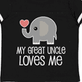 thumbnail image 4 of Inktastic My Great Uncle Loves Me Boys or Girls Toddler T-Shirt, 4 of 5