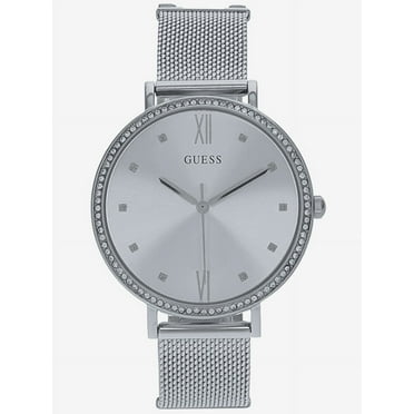 GUESS Grace Mesh Bracelet with Adjusting G-Links Watch U1154L1