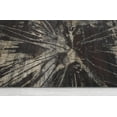 thumbnail image 5 of Handcraft Rugs-Espresso Brown/Beige Splash Abstract Pattern Distressed- Modern Vintage Area Rug, 5 of 10