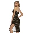 thumbnail image 2 of Orthodox Christian Pattern Printed Cross Back Cami Dress, Jesus Christian Fashion Summer Maxi Sexy Casual Dress For Women, 2 of 4