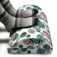 thumbnail image 3 of Cactus Foot Rest, Colorful Pattern of Succulent Plants Tropical Exotic Foliage Natural Garden Design, Non-Slip Backing Adjustable Ergonomic Memory Foam Leg Support for Office, Multicolor, by Ambesonne, 3 of 5