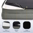 thumbnail image 3 of Cama Ergonómica para Perro Magma Life Poliéster Color Gris, 3 of 6