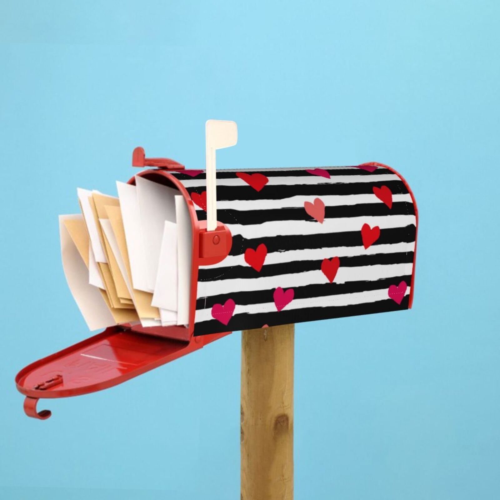 Kdxio Magnetic Mailbox Cover 21x18 in Mailbox Cover Outdoor Decoration Holiday Mailbox Covers for Home Garden Yard-21x18 in