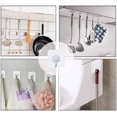 thumbnail image 6 of 20pcs Adhesive Hooks, Heavy Duty Adhesive Wall Hooks, Transparent Waterproof Hooks for Hanging Bathroom Kitchen & Home Utilities, 6 of 9