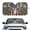 Deer American Flag, variant on Yuyamidu Deer Car Windshield Sunshade American Flag Auto Window Shades Car Accessories Camo Hunting Windshield Visor Sun Shade for SUV Van Keep Your Vehicle Cool