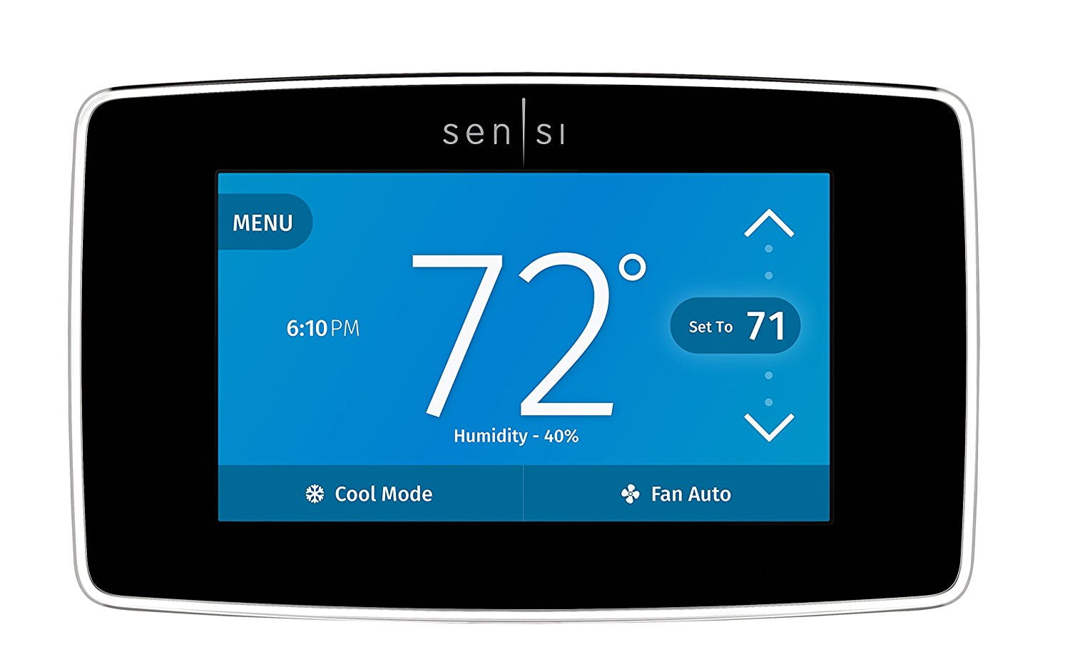 Emerson Sensi ST75 Touch Wi-Fi Thermostat with Touchscreen Color Display for Smart Home by Emerson Radio Corporation