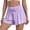 20#Light Purple, variant on Girls Flowy Shorts quick dry Athletic Butterfly Shorts for Girls Running Tennis Sports