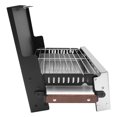 thumbnail image 5 of Folding Camping Grill, Portable Charcoal Grill, Outdoor BBQ Grill 15.75*8.27-inch  Foldable Design With Anti-scald Solid Wood Handles, 5 of 18