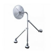 United Pacific 60036 Fender Mirror   Tripod, 8 1/2", Stainless
