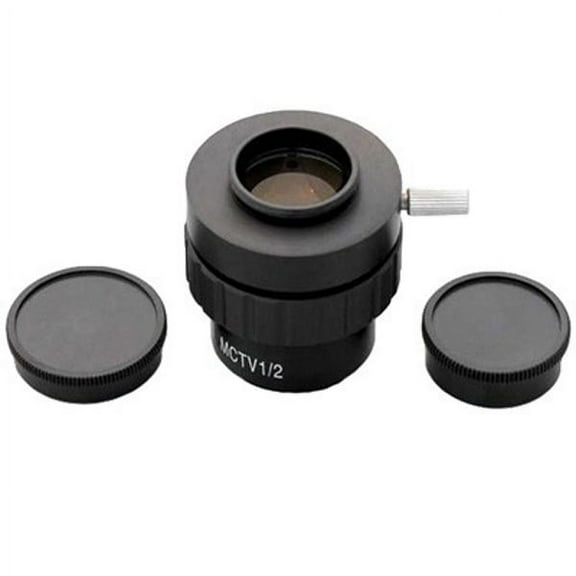 AmScope 0.5X C-mount Lens Adapter for Microscope Video Cameras New