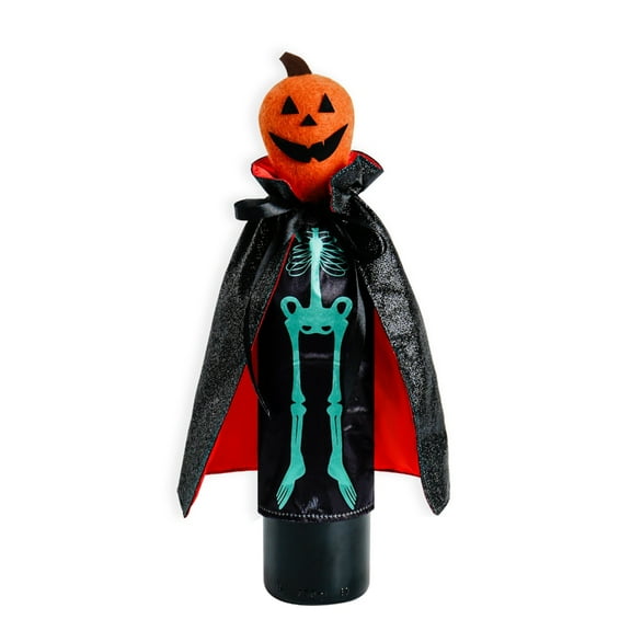SIEYIO Wine Bottle Sleeves Cute Pumpkin King Wine Bottle Covers, Ideal for Parties and Gifts