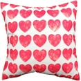thumbnail image 2 of Heart Pattern Monogram Decorative Pillow - 16" x 6", Y, 2 of 8