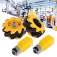 thumbnail image 4 of Robot Mecanum Roue, Robot Roue ABS Matériau Motoréducteur Grand Angle Drif Forme de Roue Artificielle pour Petit Robot pour Voiture Intelligente DIY, 4 of 8