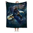 thumbnail image 2 of Christian Blanket Cross Hand of God Throw Blanket for Men Kids Teenagers Soft Cozy Warm Fuzzy Fleece Religious Christ Decor Blanket Gifts for Boys Women Girls Couch Sofa Bed 50"X40", 2 of 5