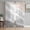 Gray, variant on Ombre Ocean Beach Sheer Curtains for Living Room Bedroom Nautical Coastal Beach Sandy Gradient Gray Sheer Curtains 96 Inch Long 2 Panels Set Light Filtering Curtain Window Treatments Drapes
