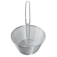 thumbnail image 3 of KITCHEN DIVA Premium Stainless Steel Fry Basket Mesh with Hanger - 8 Inch Opening, 3 of 5