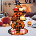 thumbnail image 5 of Taotanxi Halloween Cupcake Stand Decoration 3 Tier Cardboard Cupcake Holder Party Pumpkin Witch Cupcake Tower for Treat Birthday Baby Shower Party Decor, 5 of 7