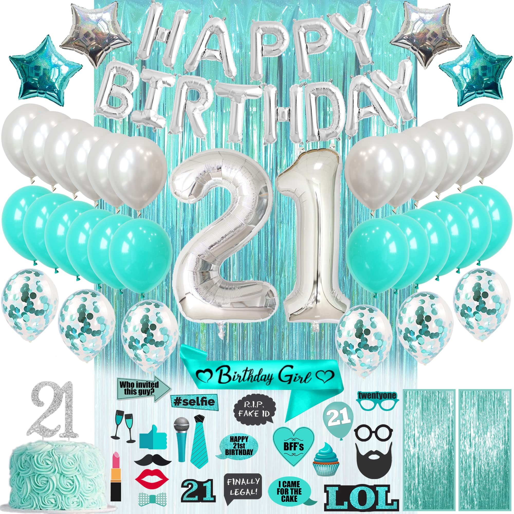 Happy 21st Birthday For Girls — free download