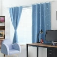 thumbnail image 3 of Kids Boy Girls Window Curtains Blackout Room Thermal Insulated for Bedroom Home Decor, 3 of 3