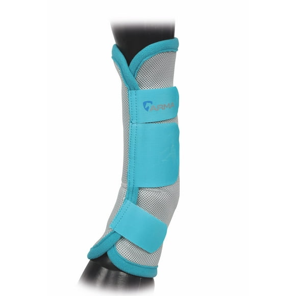 Shires Equestrian Chaussettes de Ventilation pour Chevaux Sarcelle Pleine