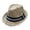 Beige, variant on Sun Protective Classic Sun Hat for Men and Women Ideal for Travel and Leisure Sun Hat with Timeless Jazz- Design Brown