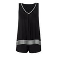 thumbnail image 5 of Layla Women's Sleepwear 2-Piece Knit Tank and Shorty Boxer Pajama Set, XS-4X, 5 of 6
