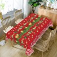 thumbnail image 3 of Tchckioa Red Christmas Bells Tablecloth,Waterproof Table Cover for Kitchen Decor,60x84 Inch Rectangle, 3 of 7