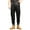 Black, variant on Vedolay Men's Pants Men's Solid Cargo Pants Loose Side-Elastic Stacked Pants Casual Multiple Pockets Outdoor Straight Type Fitness Pants,Black L
