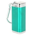 thumbnail image 2 of Mini  Ashtray, Compact Large Capacity Stylish Rectangular Anti Soot Flying Easy To Clean Metal Ashtray with Lid for Car Travel Red,Gold,Blue,Green,Black,Silver, 2 of 8