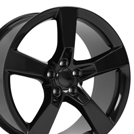 20 inch Black 5531 Wheel Fits Camaro - SS Style Rim 20x9