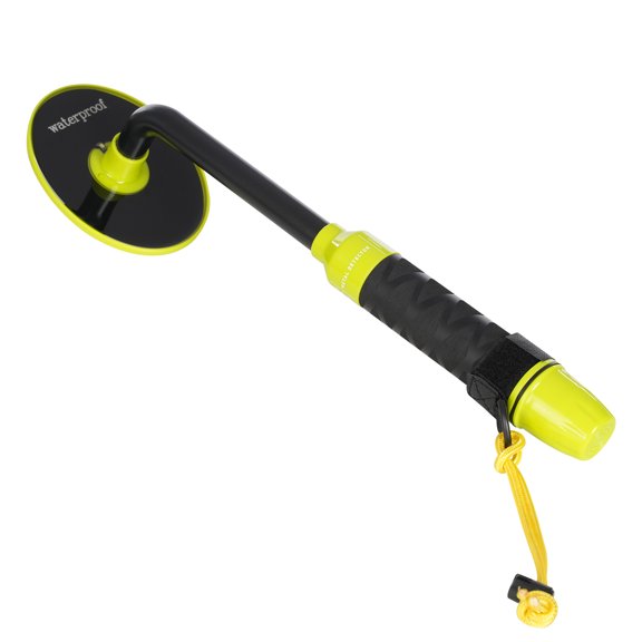 Wildnix Waterproof Metal Detector for Kids, Pulse Induction, with Adjustable Length, LED Light, Vibration Alarm, and Shovel/Rake Included